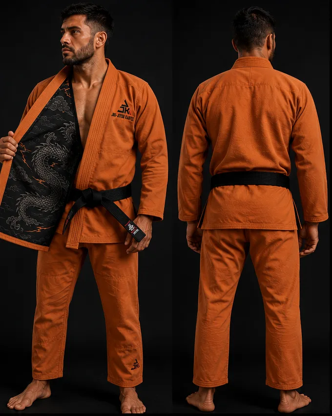 JJK Lightweight Pearl Weave Gi (Burnt Orange)