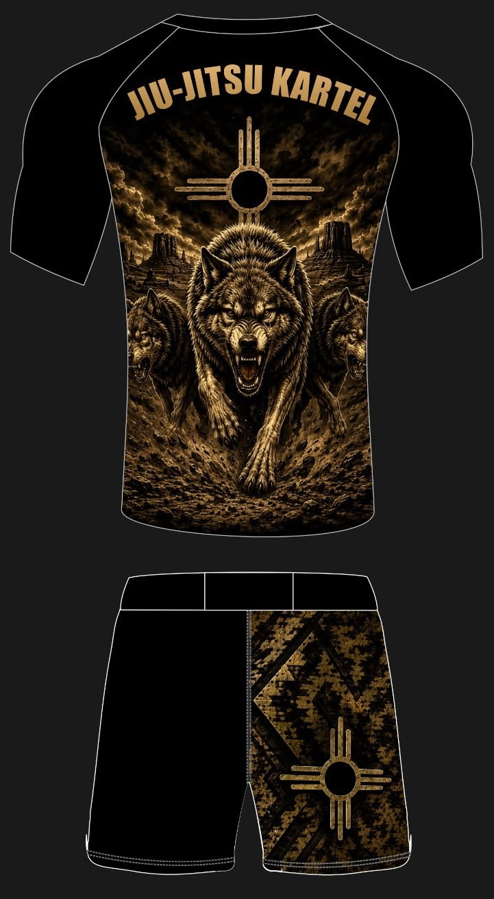 Desert Lobo Ranked Rash Guard