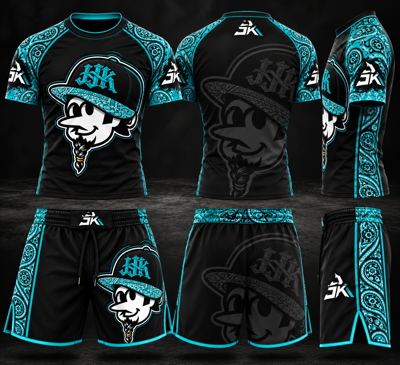Albuquerque Pride Turquoise & Black set