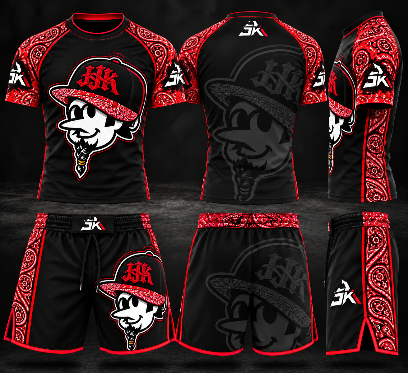 Albuquerque Pride Red & Black set