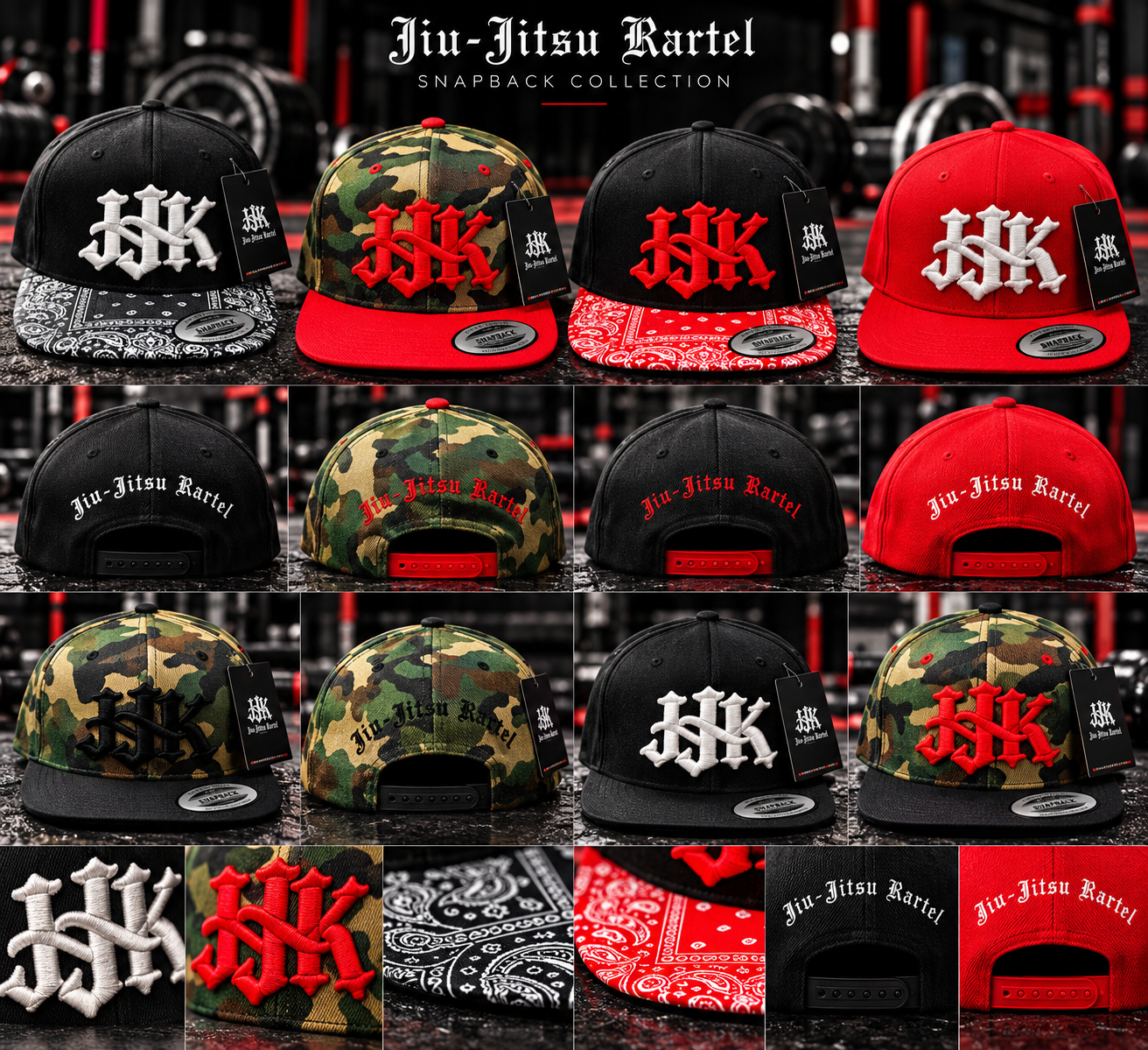 Jiu-Jitsu Kartel Snapback Collection