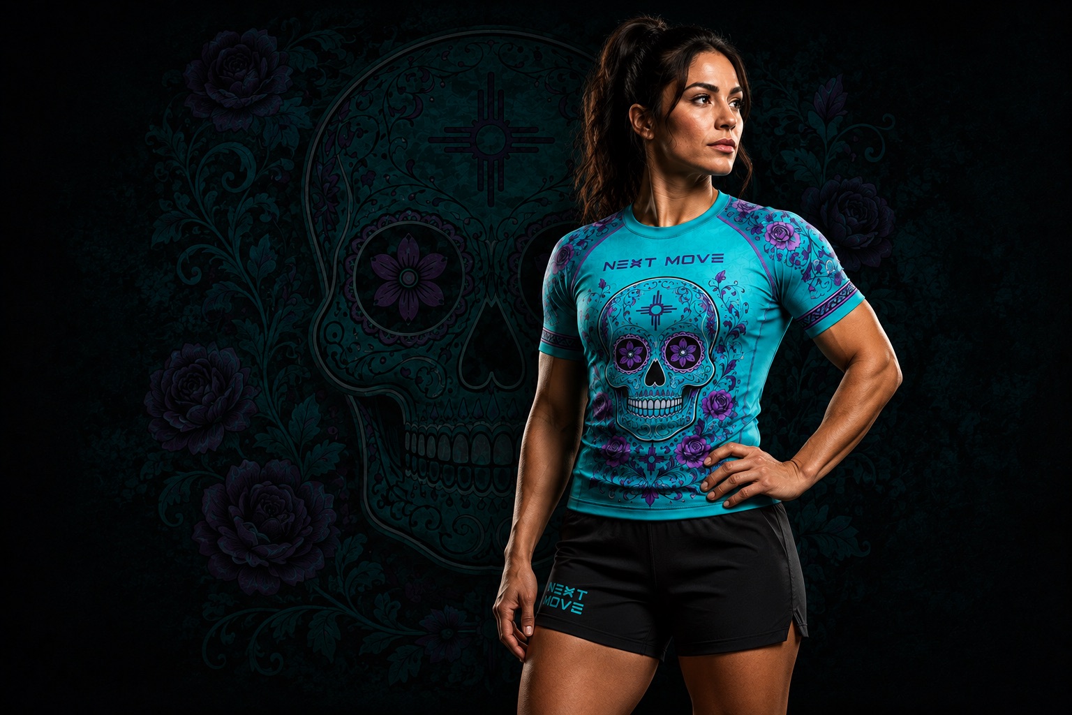 Sugar Skull Rashguard