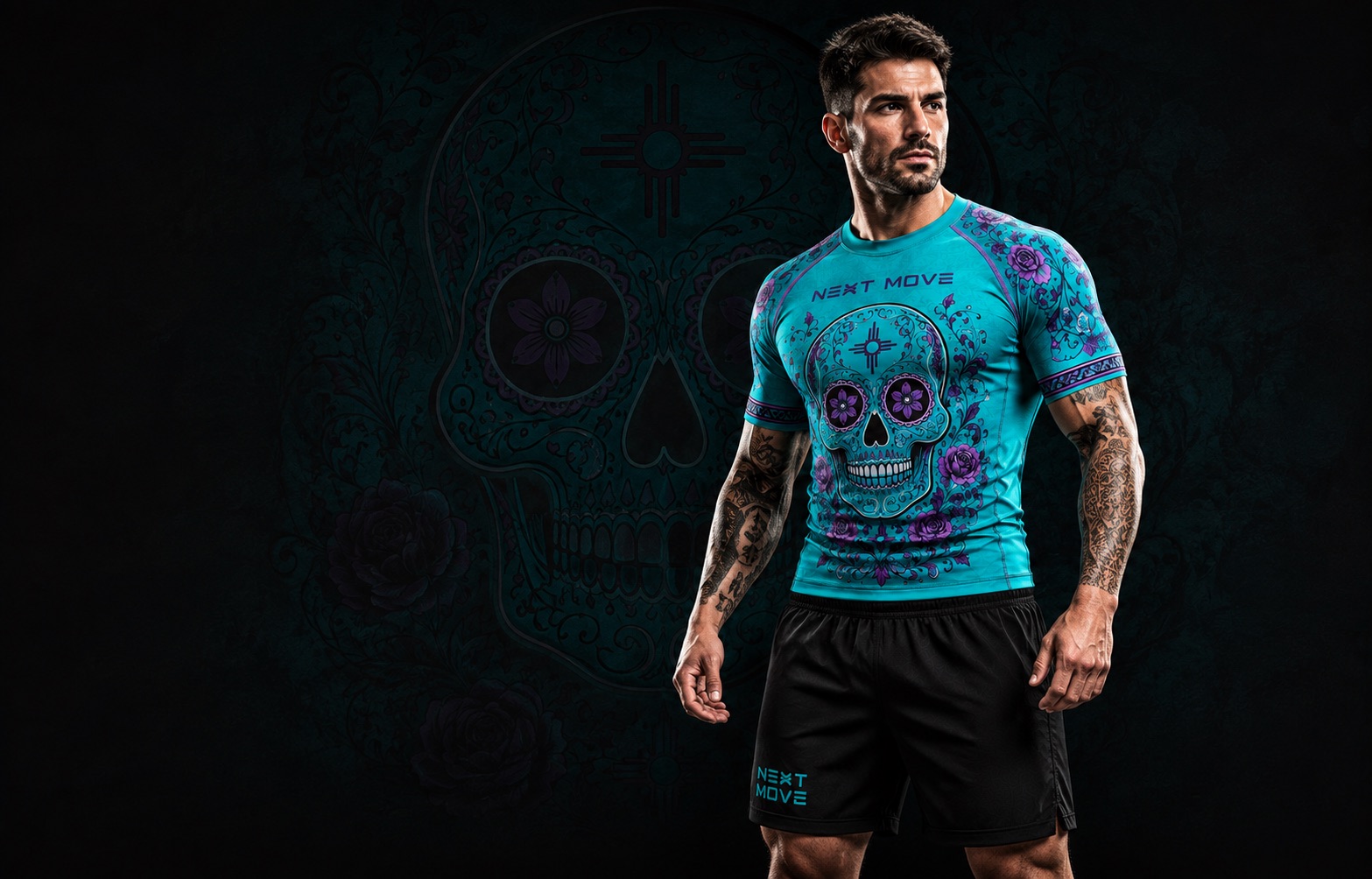 Sugar Skull Rashguard