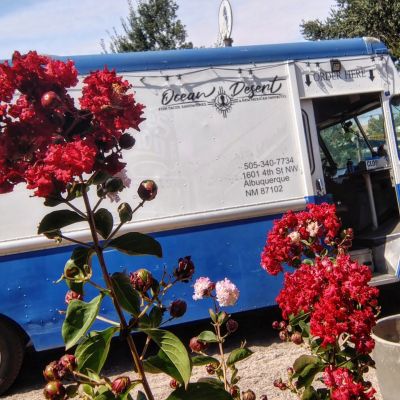 Ocean Desert food truck parked outdoors